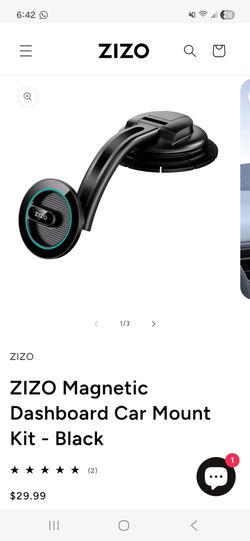 ZIZO Magnetic Dashboard Car Mount Kit - Black