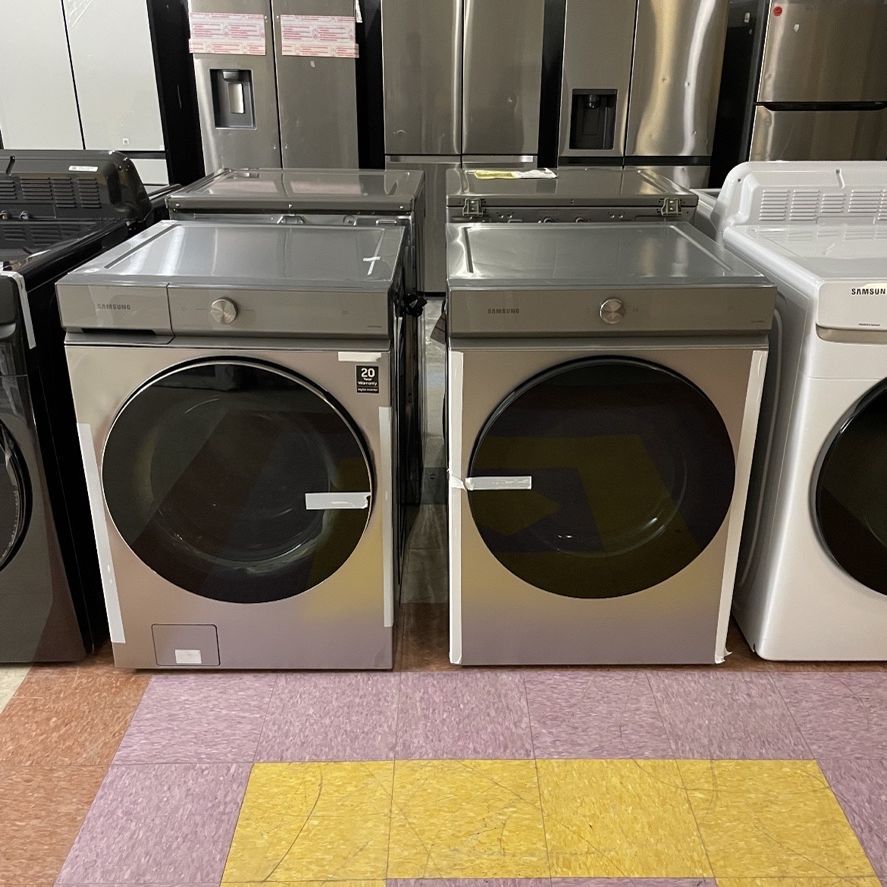 Samsung Bespoke Front Load Washer With Dryer 