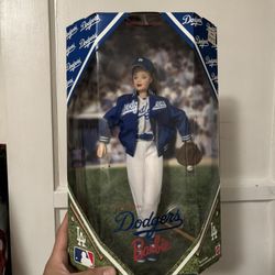 Dodgers Barbie Doll