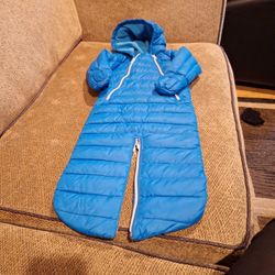 Hawks Co Carseat Snow Overal   Toddlers 6/9 Months  