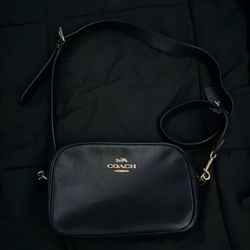 Black coach purse