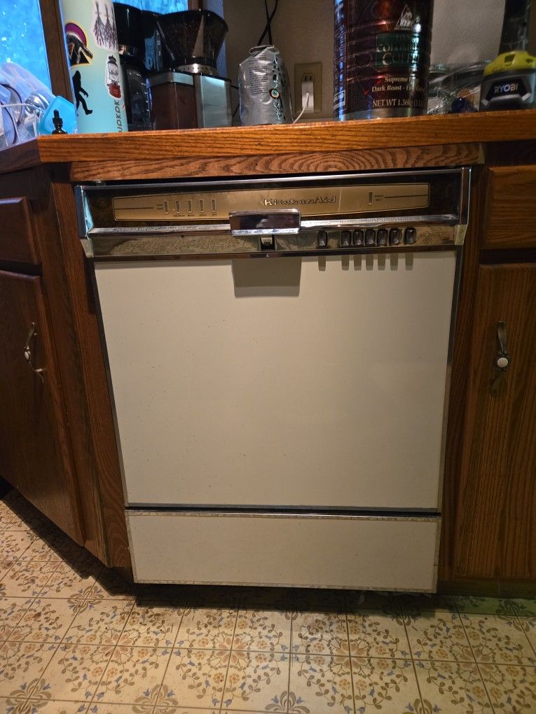 Kitchenaid Dishwasher 1980s Vintage
