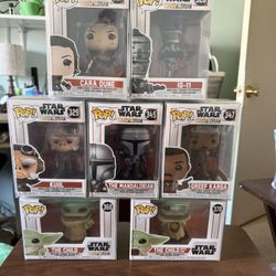 Funko Pops The Mandalorian