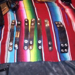 Security Items Leather Seven Pieces Utility Holders