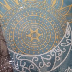 cotton linen tops for women casual summer 3/4 sleeve v neck