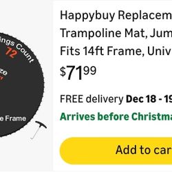 Trampoline Mat Replacement 