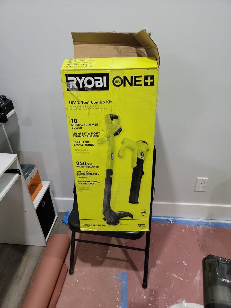 10" Stringer Trimmer 18v 2 Tools Combo Kit