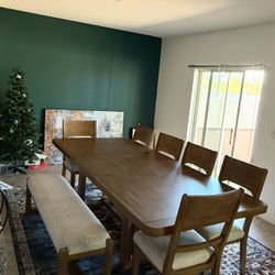 Dinning Table Adjustable 