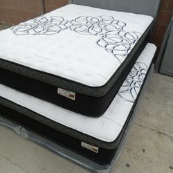 🔴King Size Pillow Top Mattress 12" Thick
