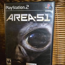 Area 51 (Sony PlayStation 2, 2005) PS2 CIB Tested 