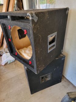 Speaker box for 18"