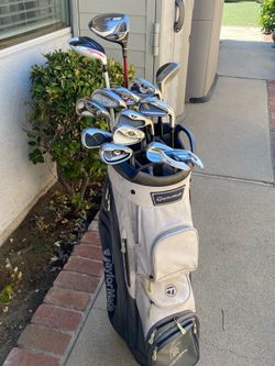 Taylormade Golf Clubs & Bag