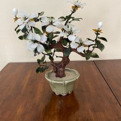 Glass Flower Decor. 16” X 14” 