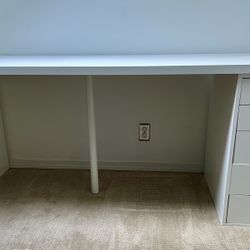IKEA Desk With 2 Drawer Towers
