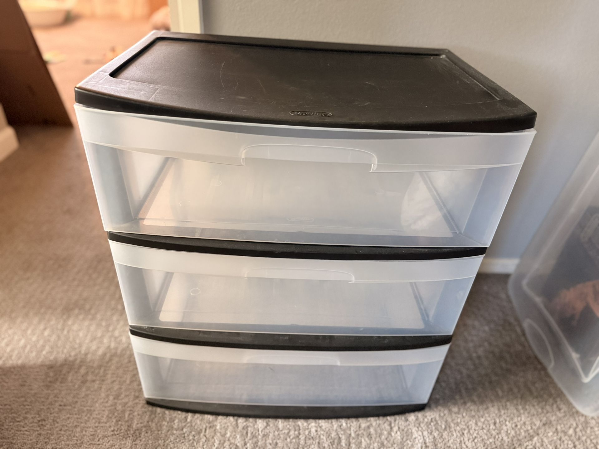 Plastic Storage Drawers