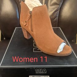 MIA Heeled Bootie Women Size 11 Brand New
