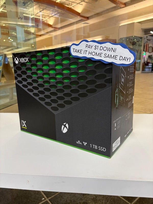 Microsoft Xbox Series X Gaming Console New - Pay $5 today and the rest later!!