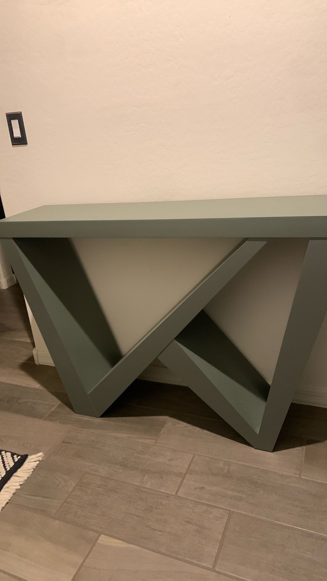 Green Sofa Table