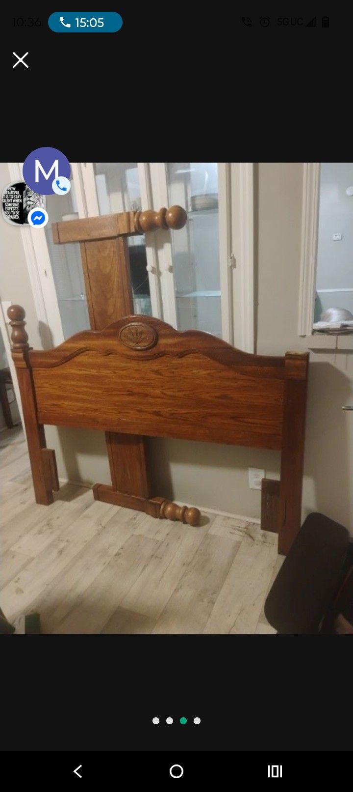 Queen Size Bed Frame With Rails