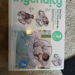 New Ingenuity 3 in 1 baby bouncer grow with me