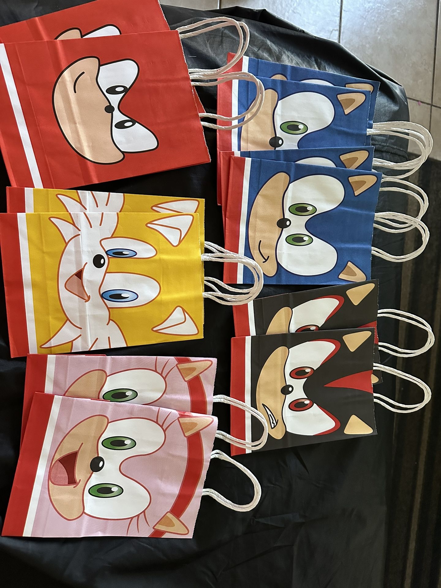New Sonic Party Bags