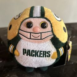 Green Bay Packers Beanie Ballz Collection (new) 