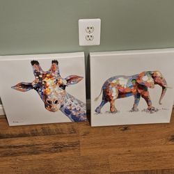 Moder decorative paintings-znimal in abstract art style