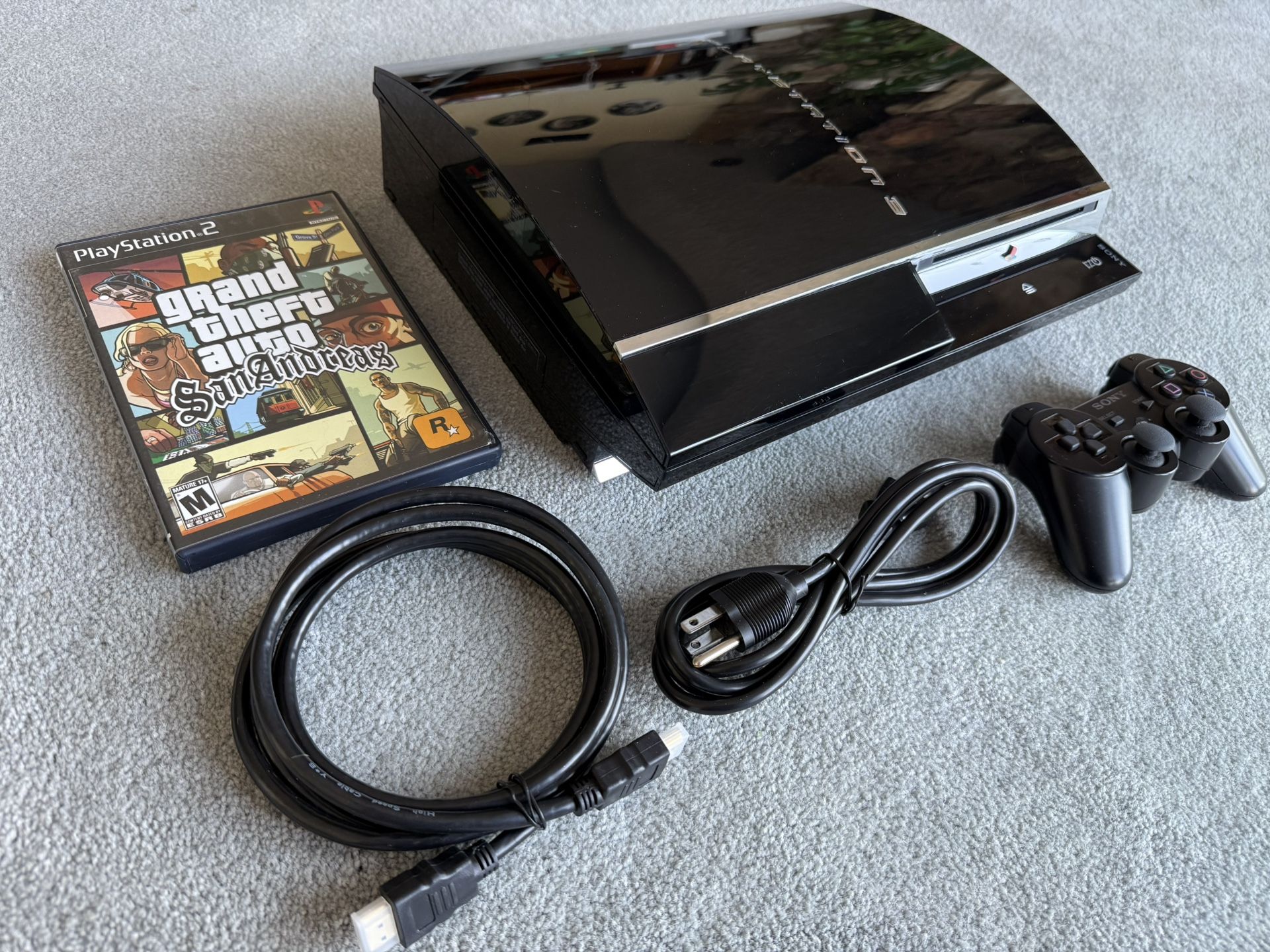 ***NO TRADES!!!*** 320 GB PlayStation 3 model CECHE01 ***plays PS2 disks***