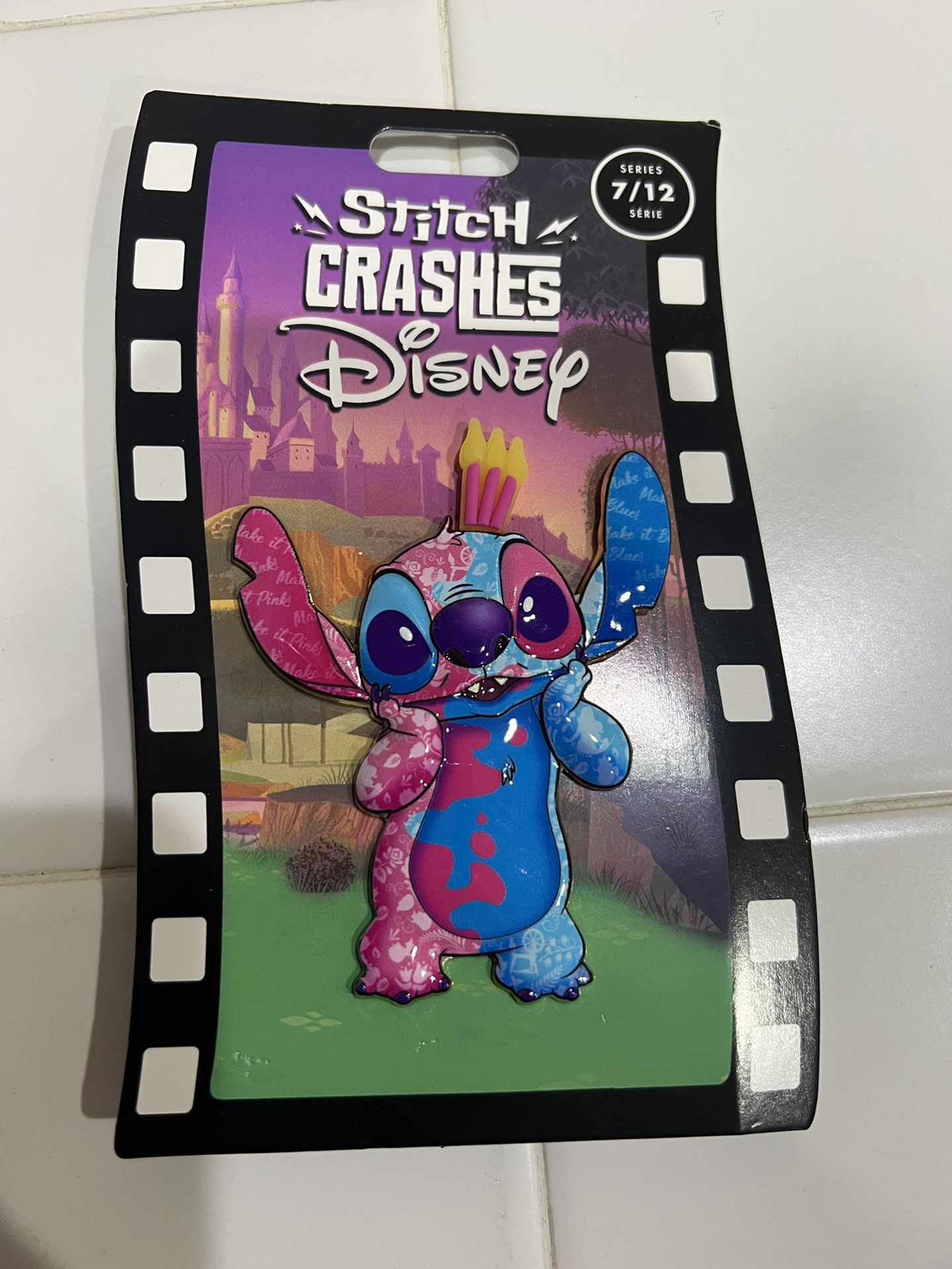 Disney Stitch Crashes Pin 