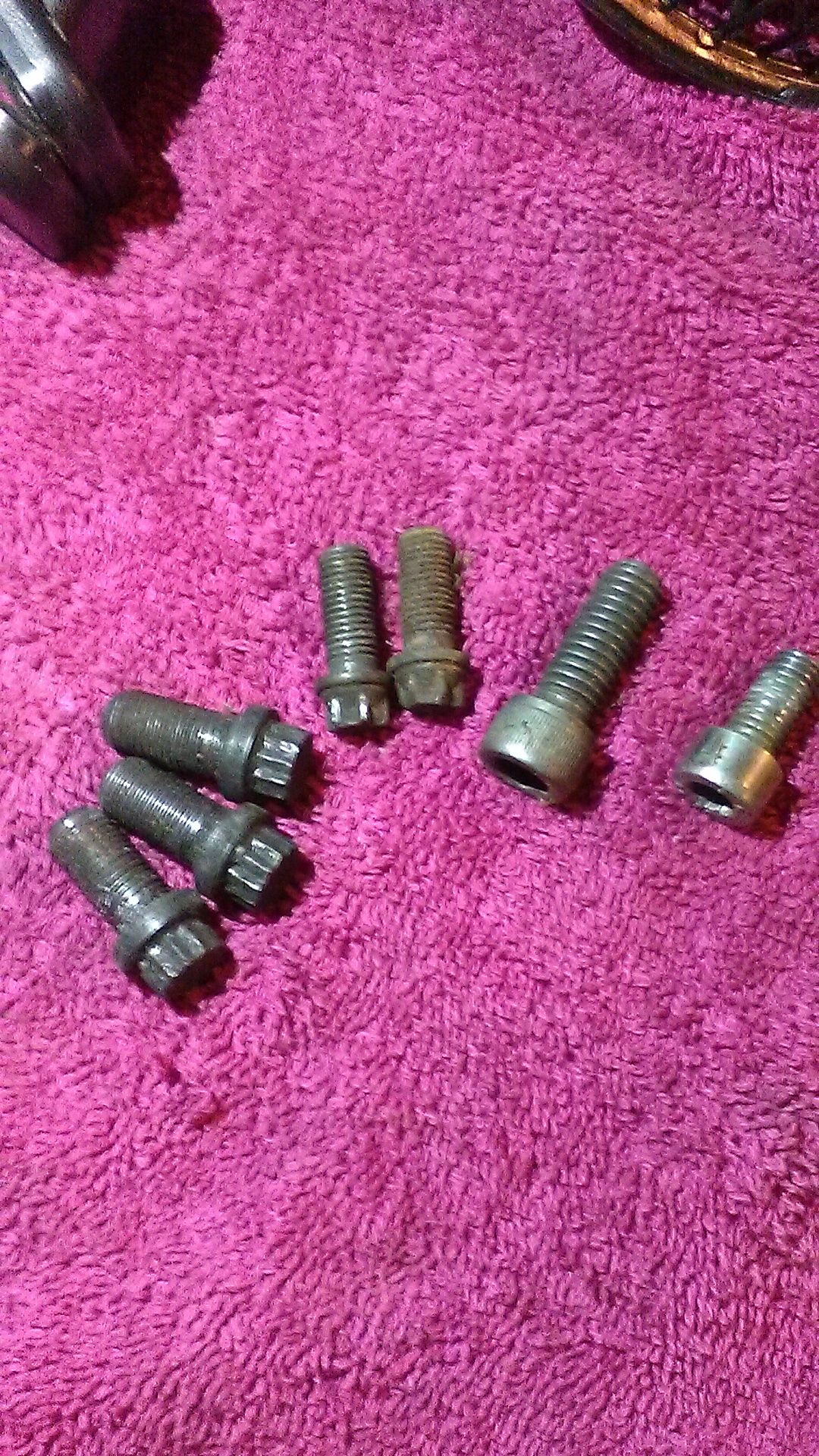 Spare u joint bolts and saddles