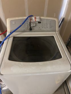 White impeller top load washer Kenmore
