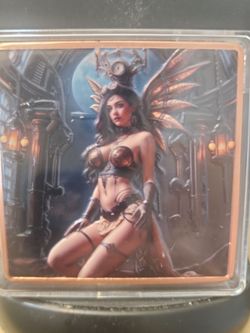 Steampunk Fairy Fantasy Art Collectible Coin