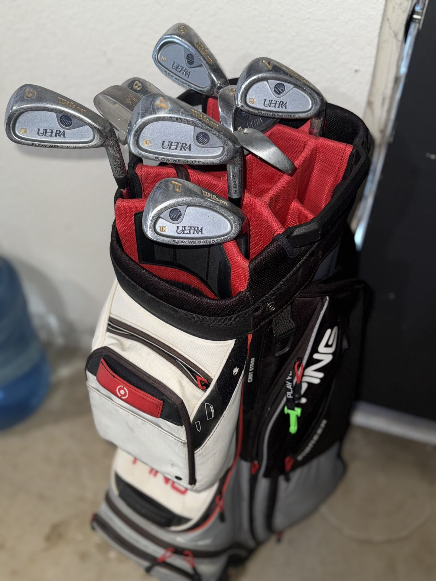 Ping Golf Bag Sold Only Selling Clubs