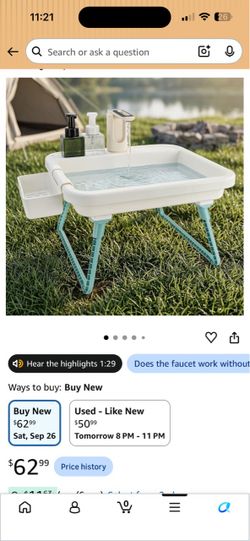 portable sink