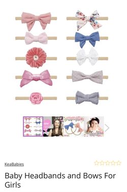 Baby Headbands and Bows For Girls