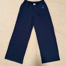 PARKE x target high rise boxer sweatpants in Navy Blue