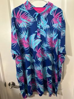 Brand new men’s size 5xl Hawaiian  Polo Shirt $25