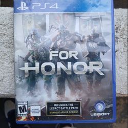 For Honor PS4