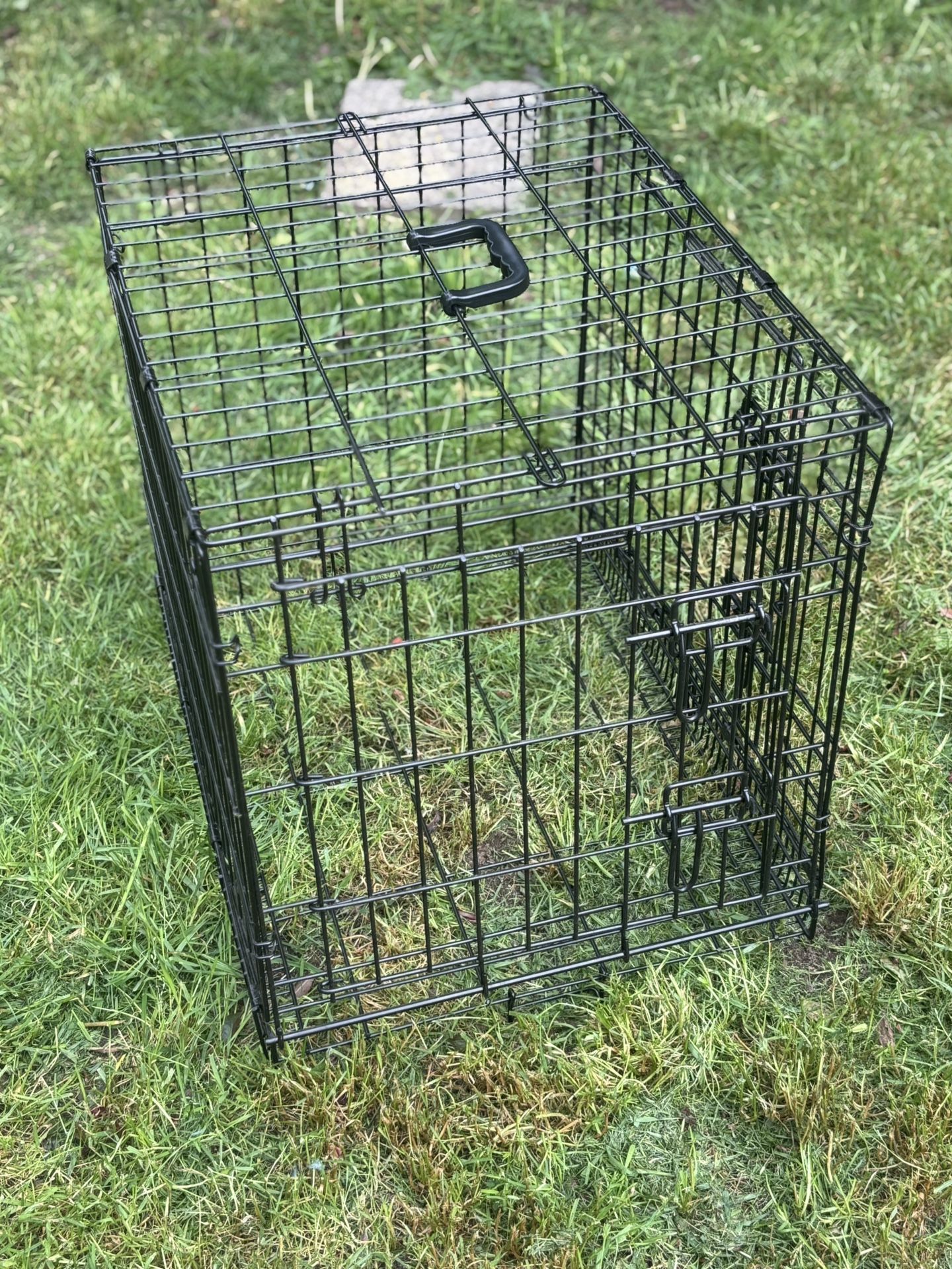 Free 21” H Kennel - Has Bottom Just Not Pictured