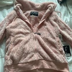 Fluffy Pink Jacket 