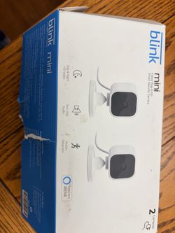 Blink Mini Indoor Security Camera brand new  2-Pack