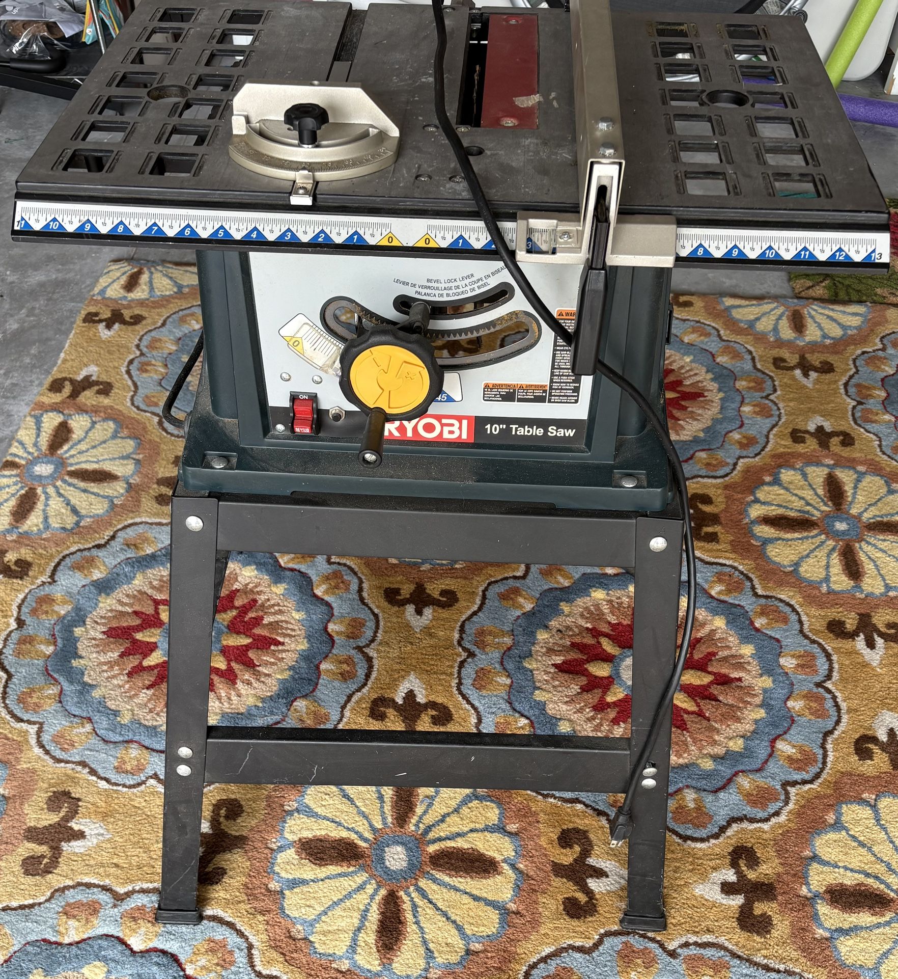Ryobi Table saw