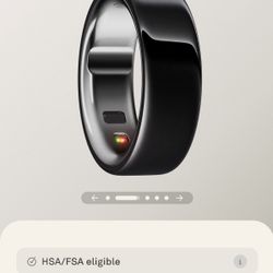 BRAND NEW Oura Ring 4 - black or silver 
