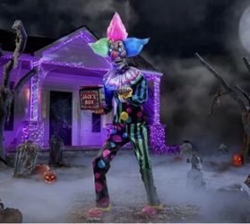 6 FT Halloween Classics Animated LED Neon Nightmare Brand New Factory Sealed Box