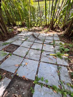 24” concrete pavers