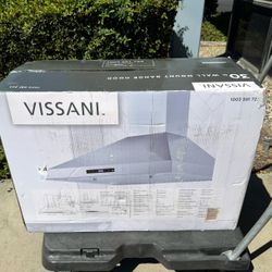 Vissani 30” Wall Mounted Range Hood Stainless Steel 