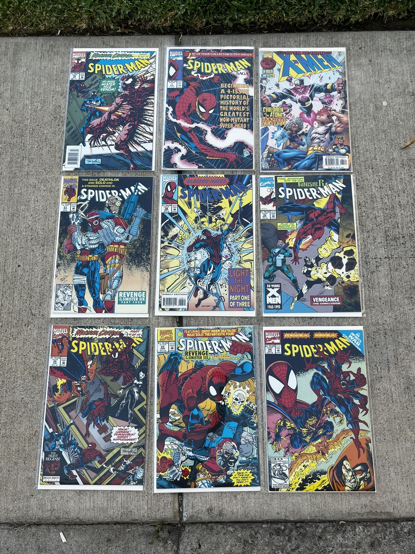 Spider Man Comics (includes One X-men)