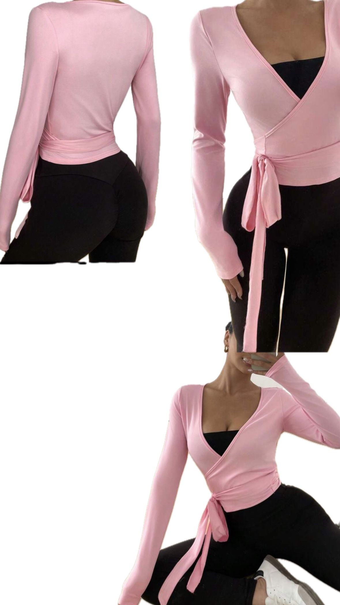 Long Sleeve Top For Yoga,Pilates, Sport