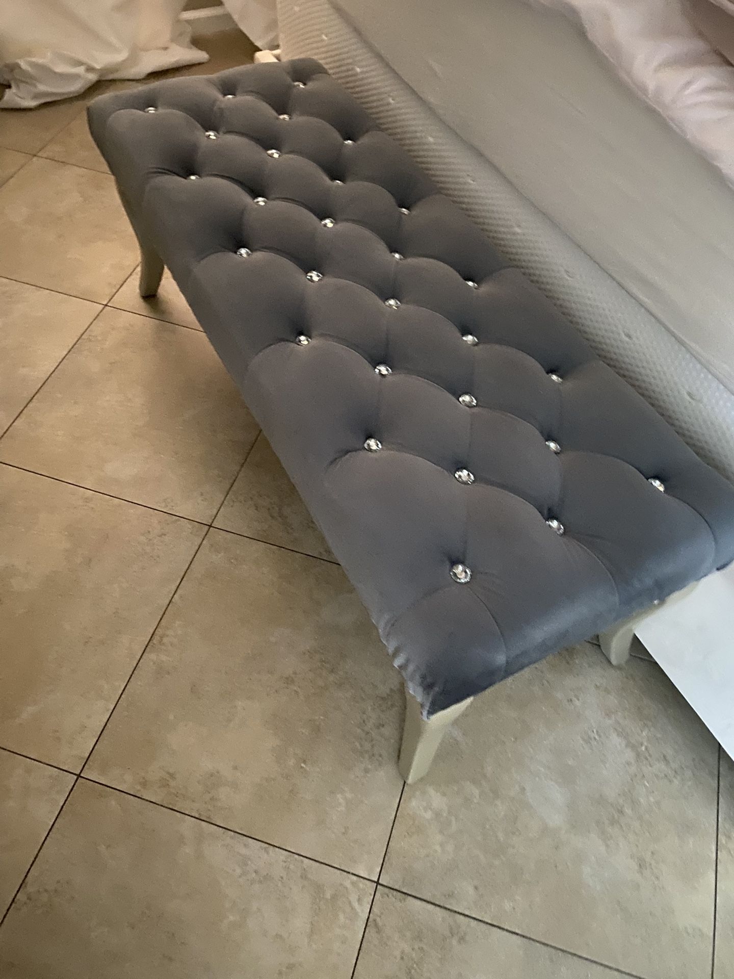Grey Bench