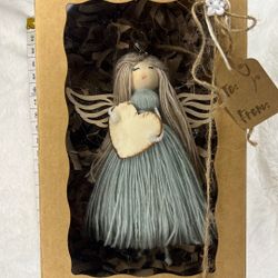 Muñeca Angel Keychain Ornament 